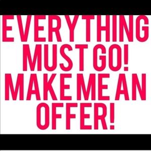 Spring Cleaning!  Make an offer today!